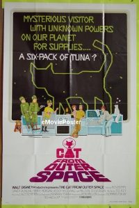 #2273 CAT FROM OUTER SPACE 1sh '78 Disney 