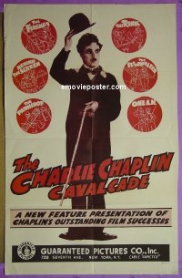 #127 CHARLIE CHAPLIN CAVALCADE 1sh R40s 