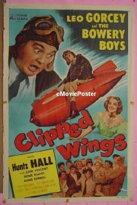 CLIPPED WINGS ('53) 1sheet