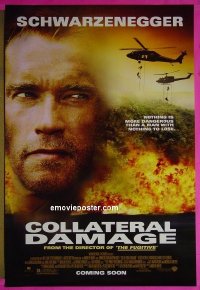 #2290 COLLATERAL DAMAGE DS adv 1sh 2002 