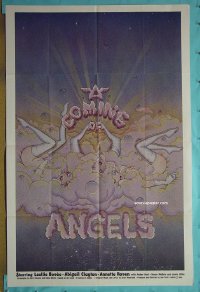 #7409 COMING OF ANGELS 1sh '77 X-rated!