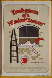 #7325 CONFESSIONS OF A WINDOW CLEANER 1sh '74 