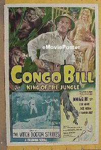 #157 CONGO BILL 1sh '48 serial 