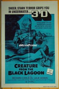 #099 CREATURE FROM THE BLACK LAGOON 1shR72 3D