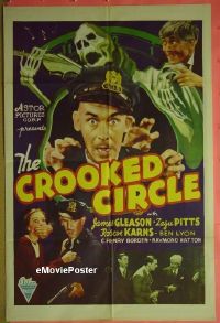 #145 CROOKED CIRCLE 1shR40s cool horror image 