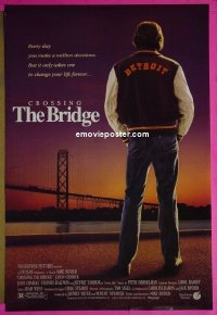 F053 CROSSING THE BRIDGE DS 15 one-sheet movie posters '92 Jason Gedrick