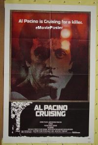 #082 CRUISING 1sh '80 gay Al Pacino! 