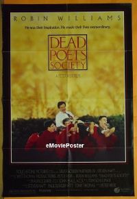 #157 DEAD POETS SOCIETY DS 1sh '89 Williams 