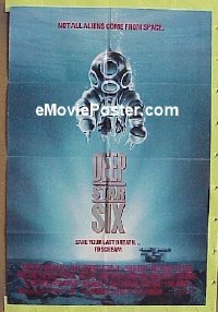 #747 DEEP STAR 6 1sh '89 sci-fi 