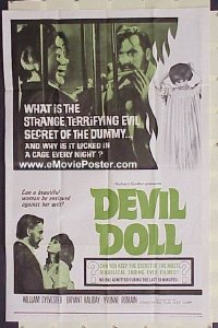 DEVIL DOLL ('64) 1sheet