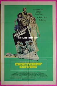 #7563 DOCTORS' WIVES 1sh '71 Dyan Cannon 