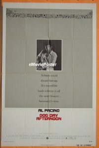 #075 DOG DAY AFTERNOON style B 1sh '75 Pacino 
