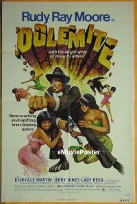 A306 DOLEMITE one-sheet movie poster '75 Rudy Ray Moore, great image!