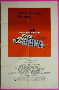 #7572 DOMINO PRINCIPLE B 1sh '77 Gene Hackman 