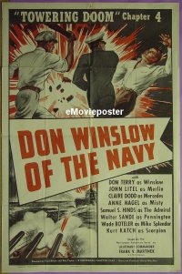 #103 DON WINSLOW OF THE NAVY 1sh '41 serial 