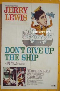 #0784 DON'T GIVE UP THE SHIP 1sh R63 J. Lewis 