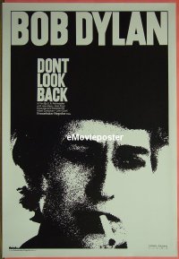 #167 DON'T LOOK BACK 1sh R98 Bob Dylan 
