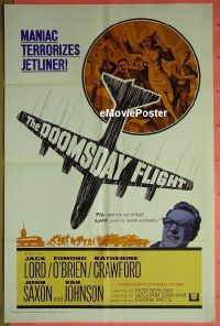 #137 DOOMSDAY FLIGHT 1sh '68 Jack Lord 