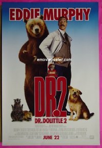 #2354 DR DOLITTLE 2 style B adv 1sh'01 Murphy 