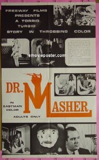 #7357 DR MASHER 1sh '70s physician sex! 