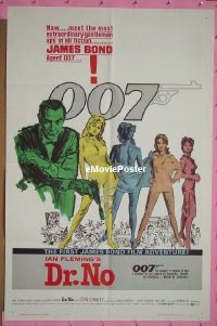 #001 DR NO 1sh '62 Sean Connery as James Bond 