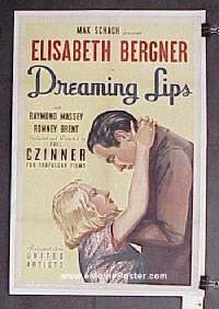 DREAMING LIPS ('37) linen 1sheet