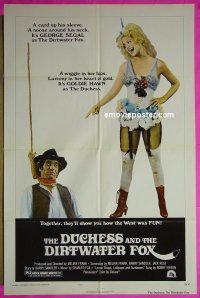 #7603 DUCHESS & THE DIRTWATER FOX C 1sh '76 