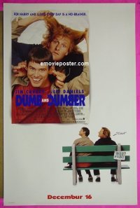 #4726 DUMB & DUMBER DS teaser 1sh '95 Carrey 