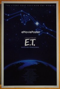 E.T. THE EXTRA TERRESTRIAL R85 1sheet