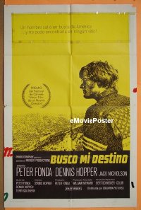 #384 EASY RIDER Spanish 1sh '69 Peter Fonda 