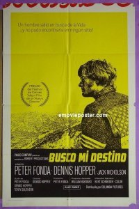 #0551 EASY RIDER Spanish 1sh '69 Peter Fonda 