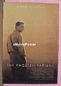 #138 ENGLISH PATIENT 'standing style' 1sh '96 