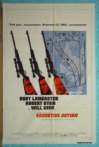 #7557 EXECUTIVE ACTION B 1sh73 Burt Lancaster