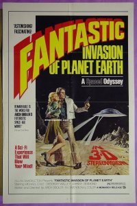 #5310 BUBBLE 1sh R1976 Arch Oboler, Fantastic Invasion of Planet Earth!
