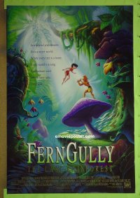 #2334 FERNGULLY DS 1sh '92 Slater, Curry