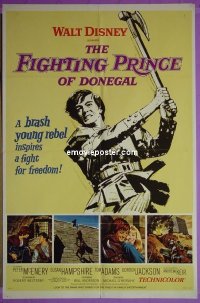 #9172 FIGHTING PRINCE OF DONEGAL 1sh66 Disney 