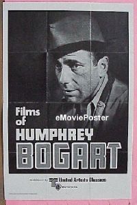 #3425 FILMS OF HUMPHREY BOGART 1sh '75