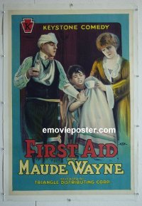 #2851 FIRST AID linen one-sheet '18 Maude Wayne