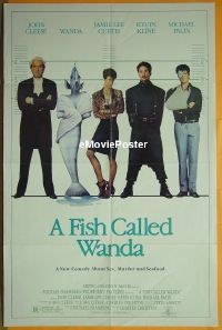 #2405 FISH CALLED WANDA 1sh 88 Cleese, Curtis 