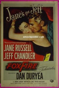#9190 FOXFIRE 1sh '55 Jane Russell 