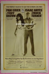 #7390 FOXY BROWN/TRUCK TURNER 1sh '74 