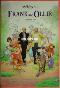 #381 FRANK & OLLIE DS 1sh '95 Walt Disney 
