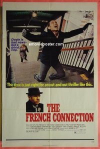#3376 FRENCH CONNECTION 1sh '71 Hackman 
