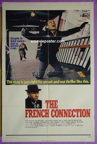 #1205 FRENCH CONNECTION 1sh '71 Hackman 