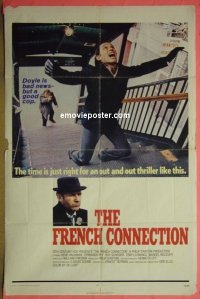 #0663 FRENCH CONNECTION 1sh '71 Hackman 