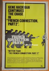 #1206 FRENCH CONNECTION 2 D 1sh '75 Hackman 