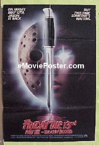 #662 FRIDAY THE 13th 7 1sh '88 