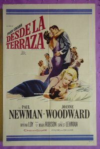 #7631 FROM THE TERRACE Spanish 1sh '60 Newman