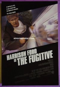 #2426 FUGITIVE DS 1sh '93 Harrison Ford 