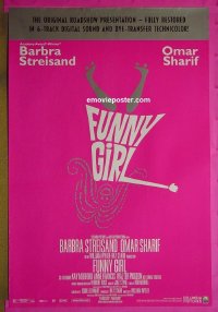 #2370 FUNNY GIRL 1sh R96 Barbra Streisand